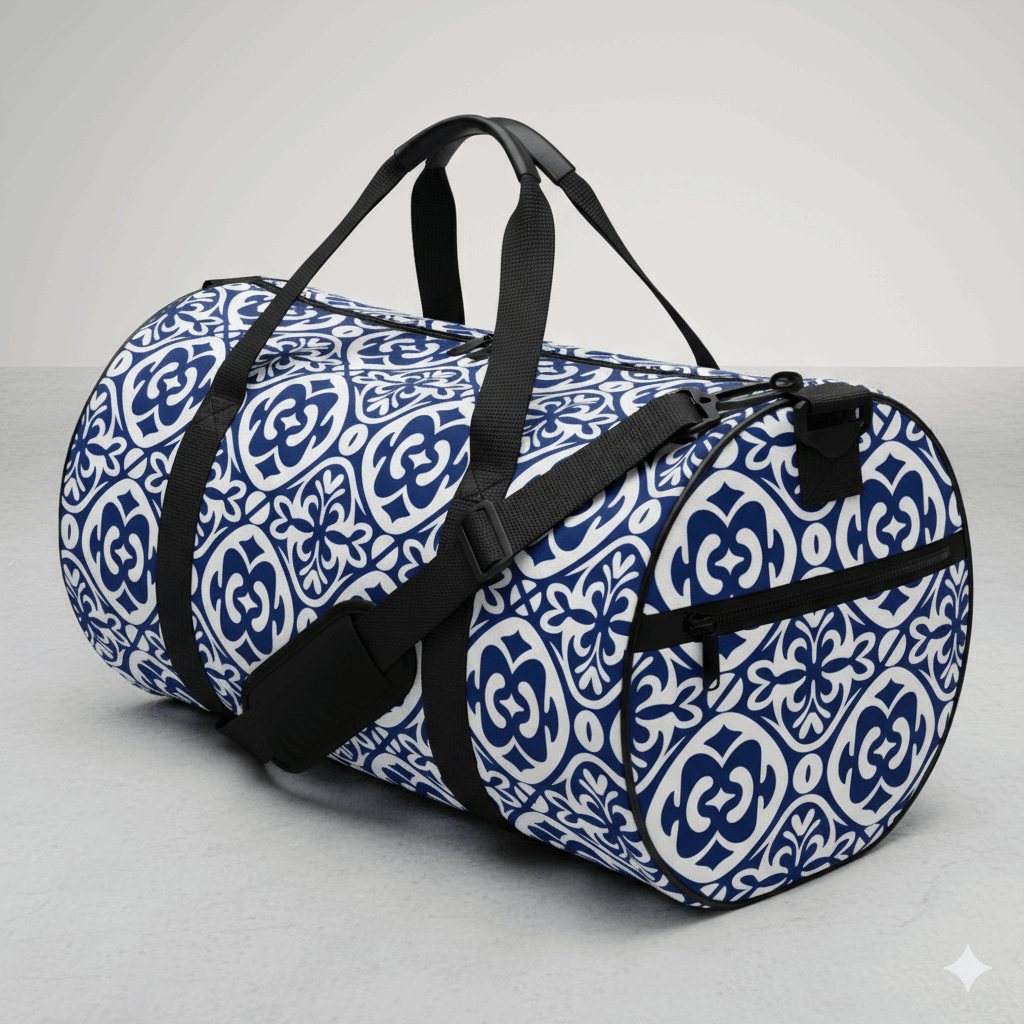 Pacific Crest Polynesian Cylindrical Duffle Bag