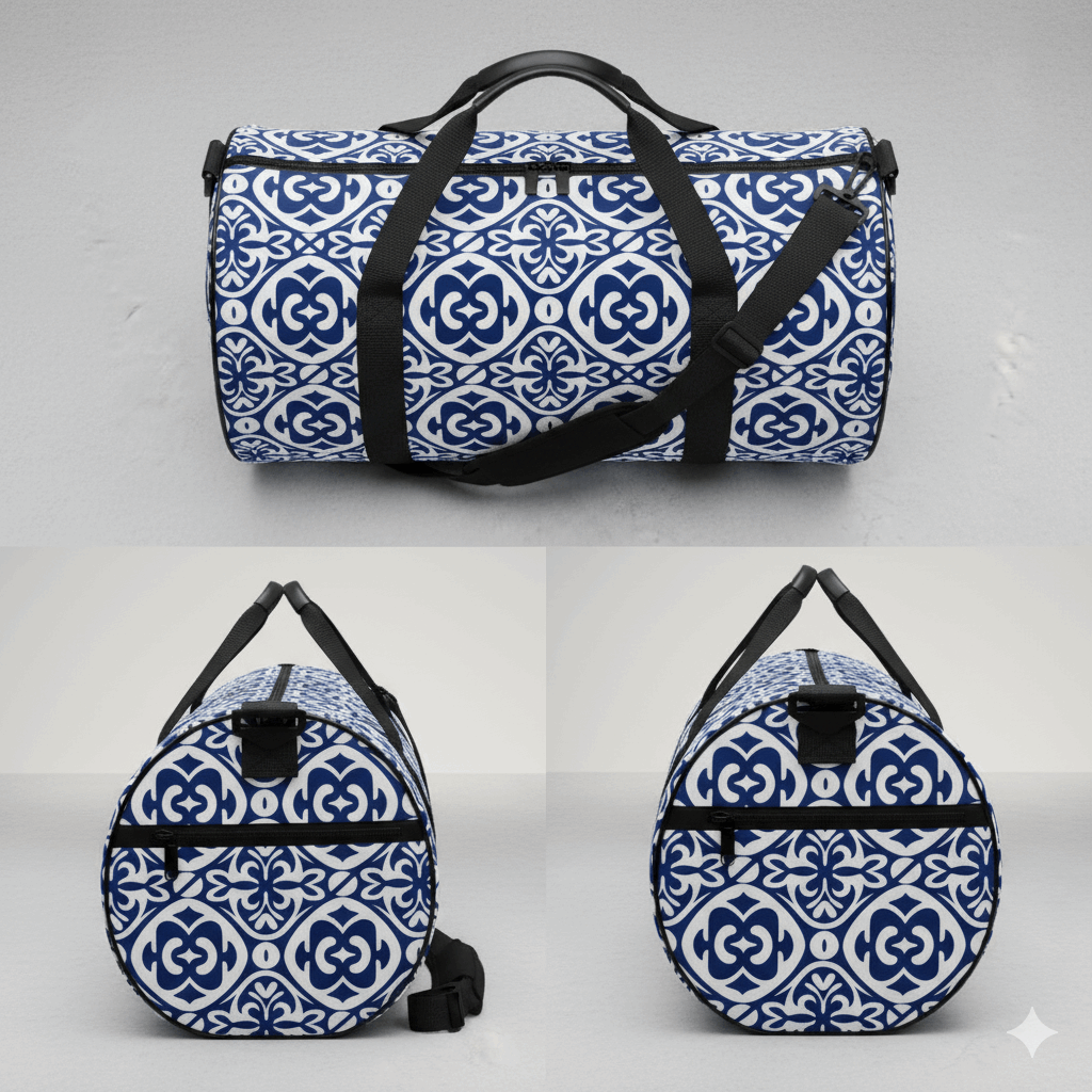 Pacific Crest Polynesian Cylindrical Duffle Bag