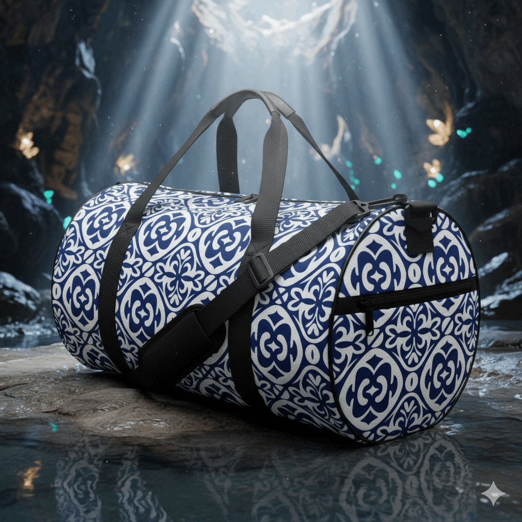 Pacific Crest Polynesian Cylindrical Duffle Bag