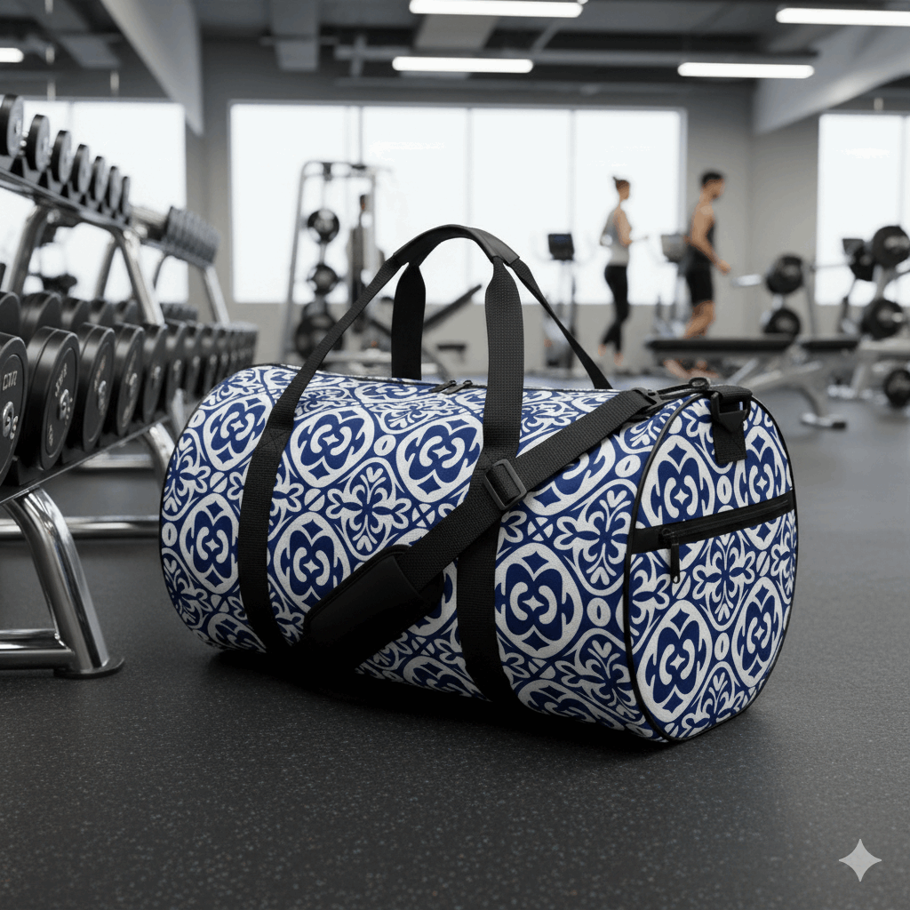 Pacific Crest Polynesian Cylindrical Duffle Bag