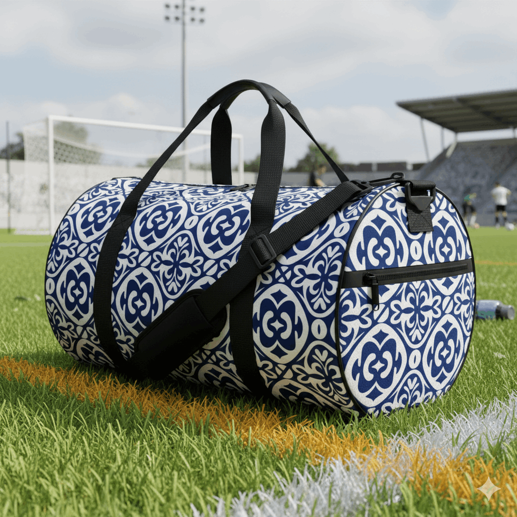 Pacific Crest Polynesian Cylindrical Duffle Bag