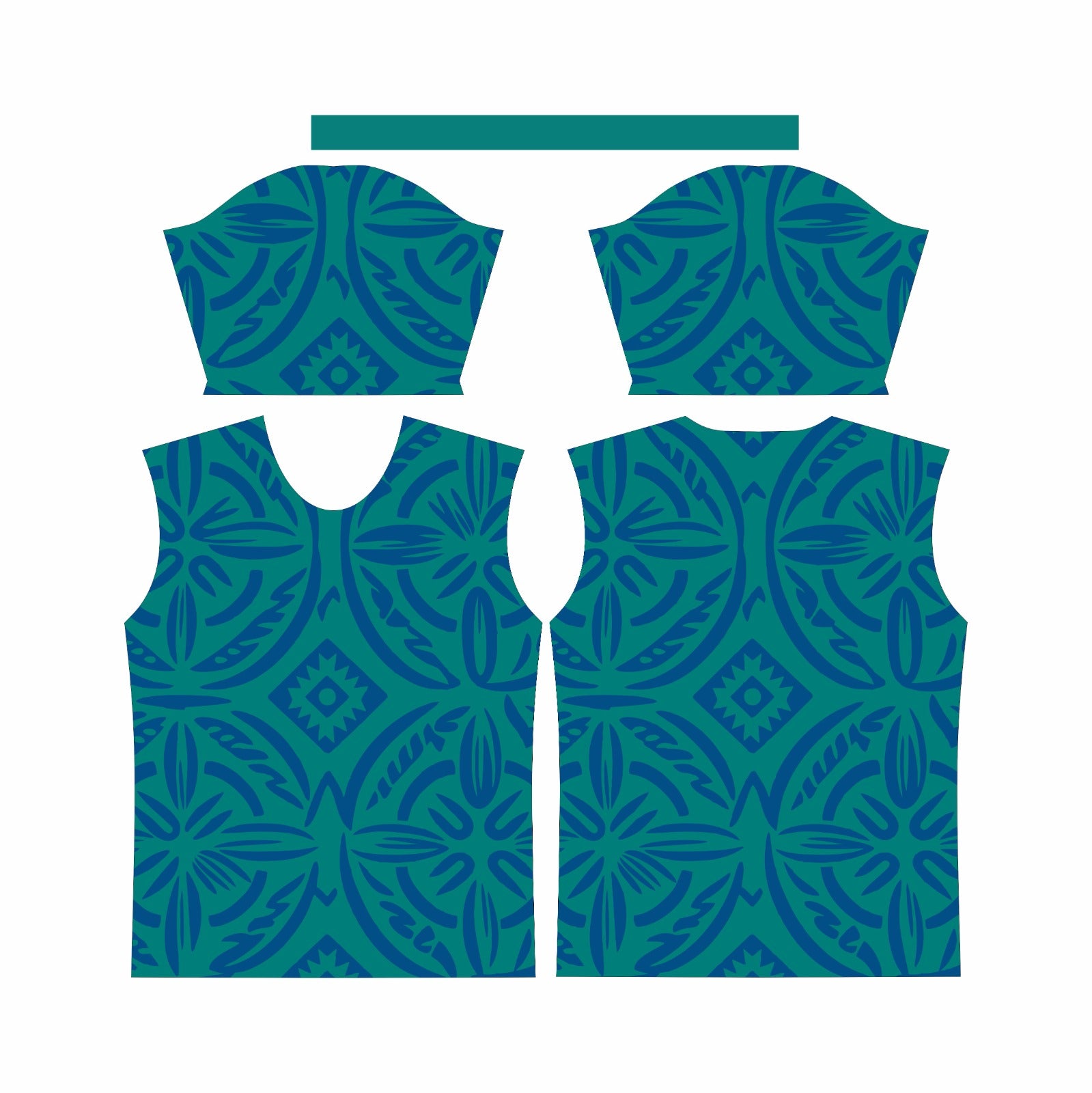 Deep Tide Sublimated Tee